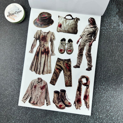 The Silent Fear Sticker Book