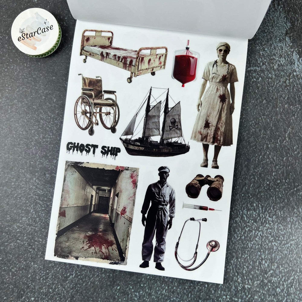 The Silent Fear Sticker Book