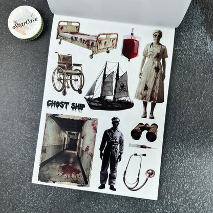 The Silent Fear Sticker Book