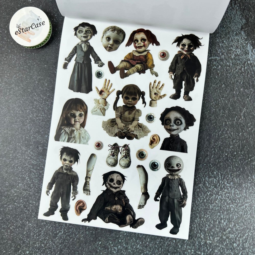 The Silent Fear Sticker Book