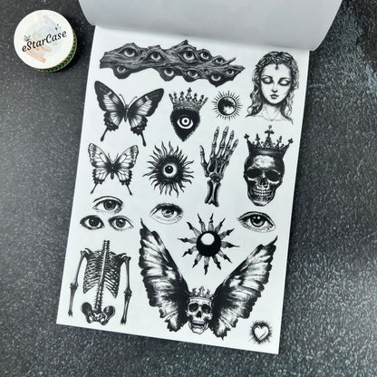 The Silent Fear Sticker Book