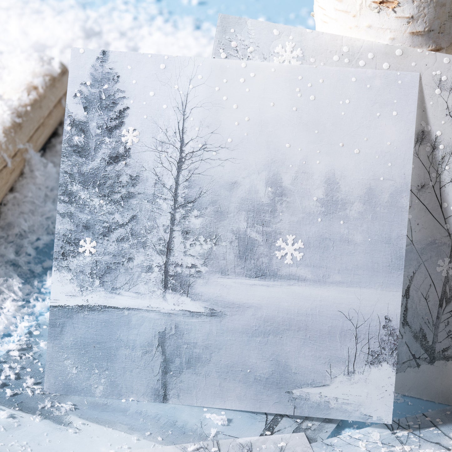 The Snow Outside The Window 10pcs