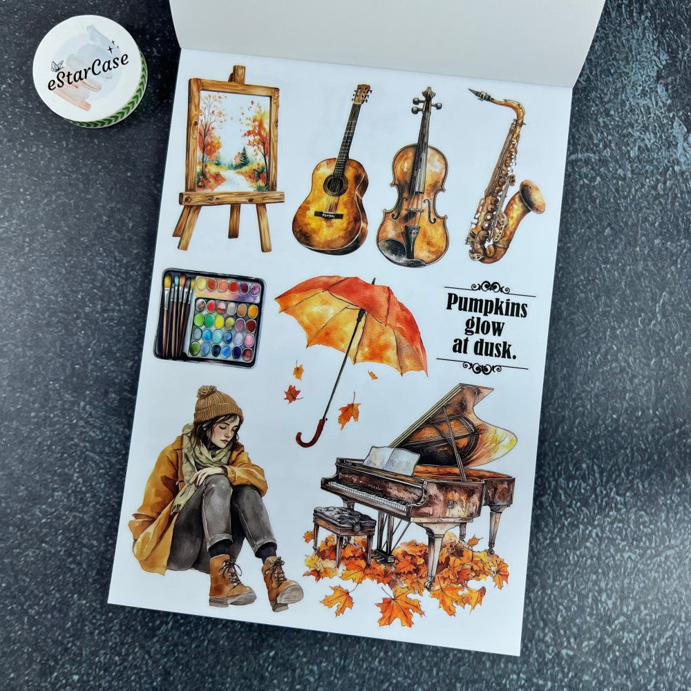 The Sounds of Autumn Sticker Book