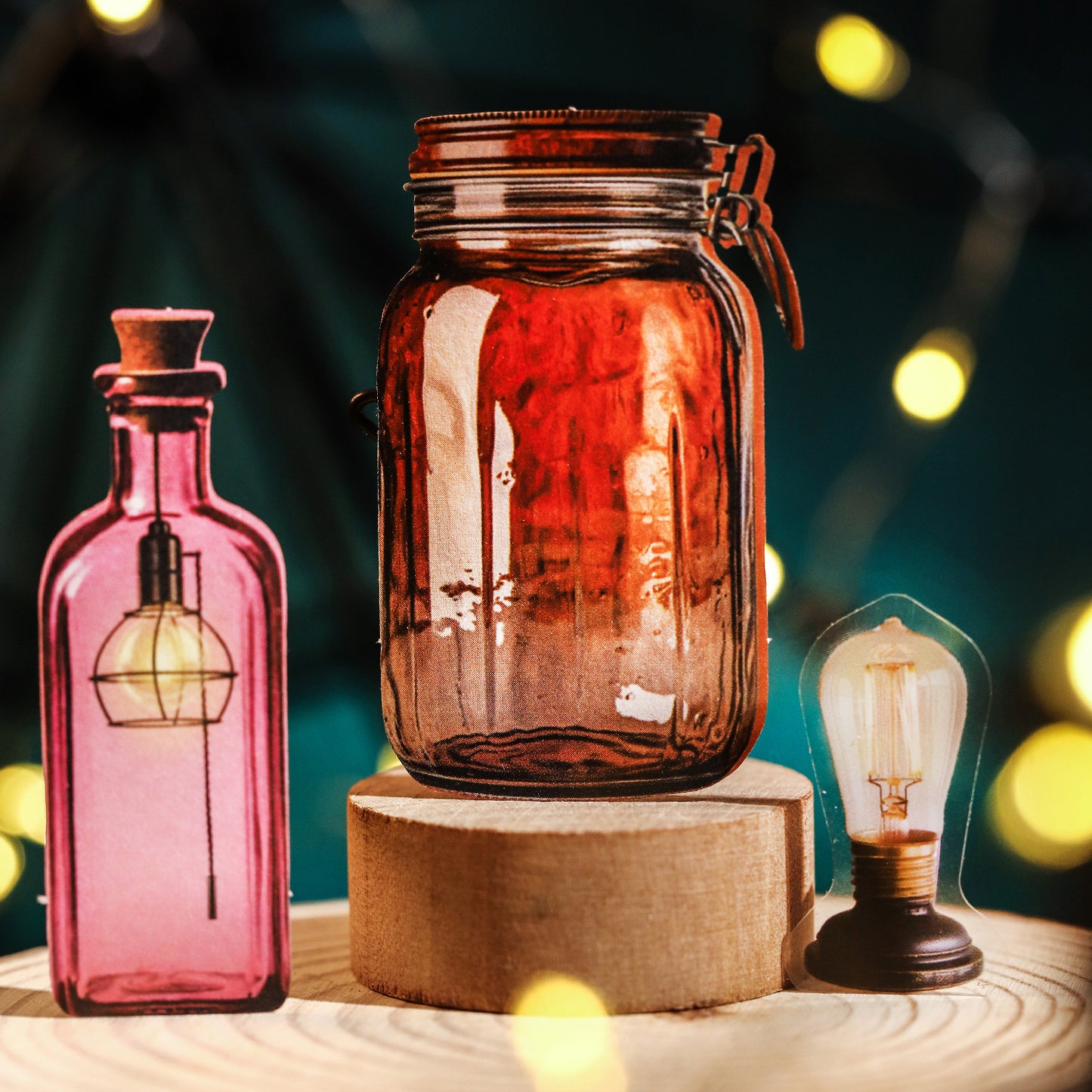 The Starlight in The Bottle Stickers 15pcs