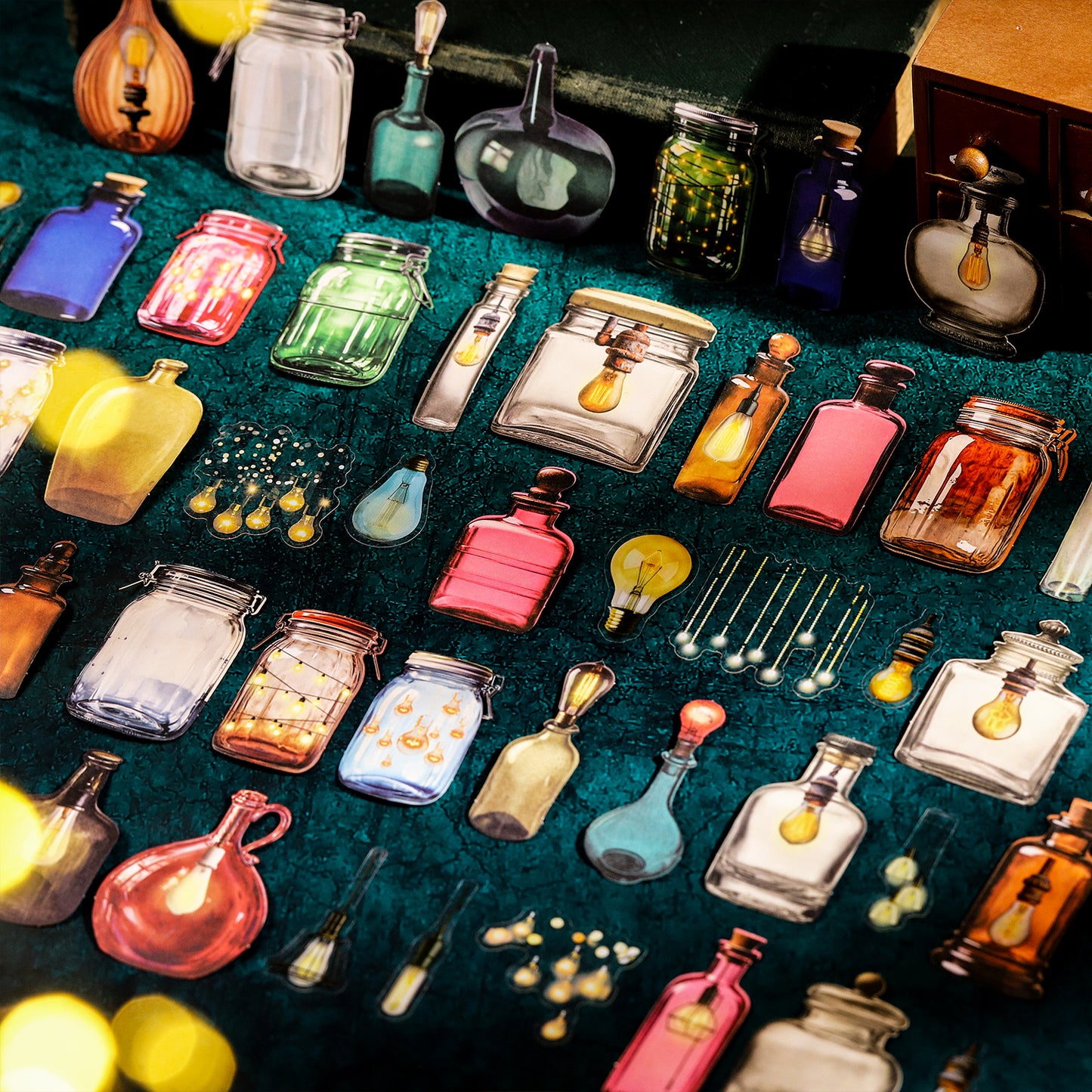 The Starlight in The Bottle Stickers 15pcs