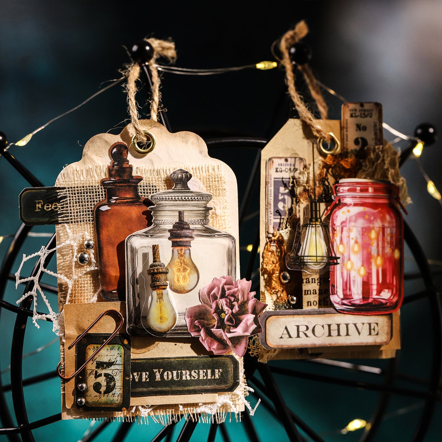 The Starlight in The Bottle Stickers 15pcs