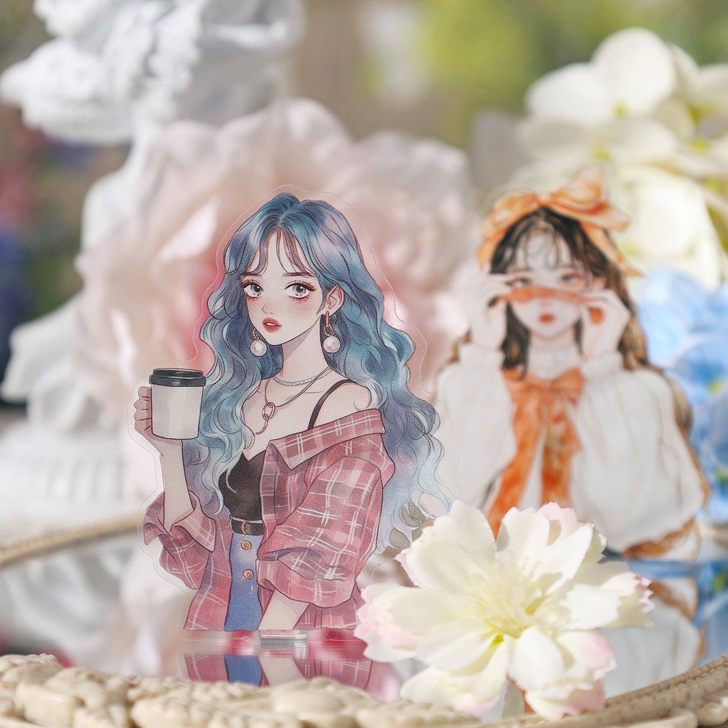 The Stars Reflect The Moon Girl Sticker 15pcs