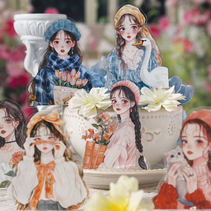 The Stars Reflect The Moon Girl Sticker 15pcs