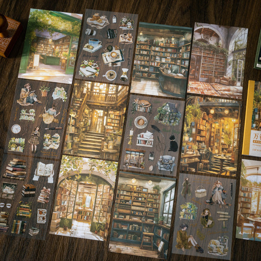 The Thousand Volumes of Ink Sticker Book