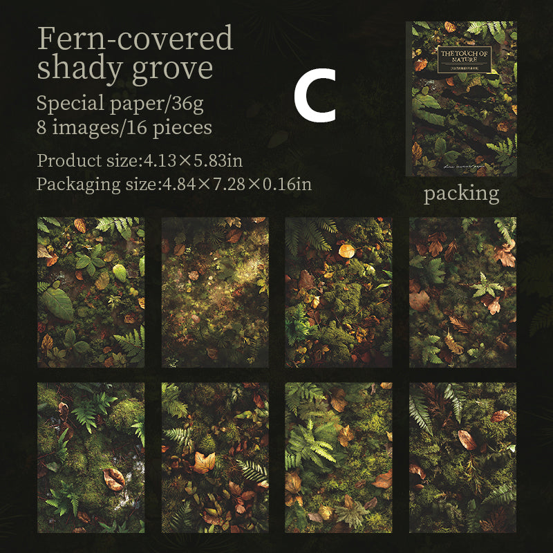 The Touch of Nature Paper 16pcs