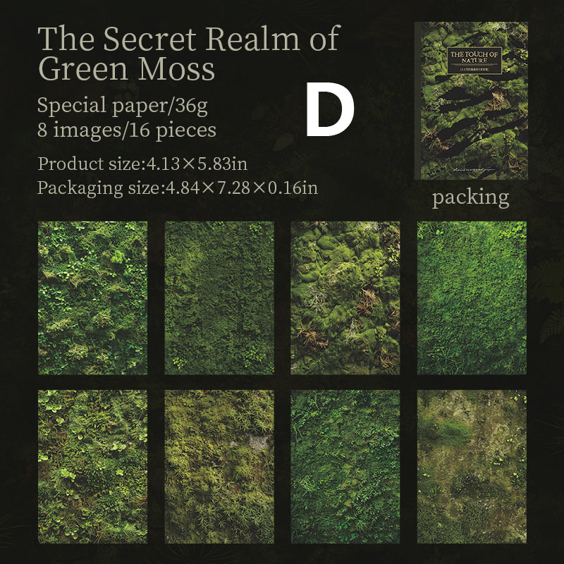 The Touch of Nature Paper 16pcs