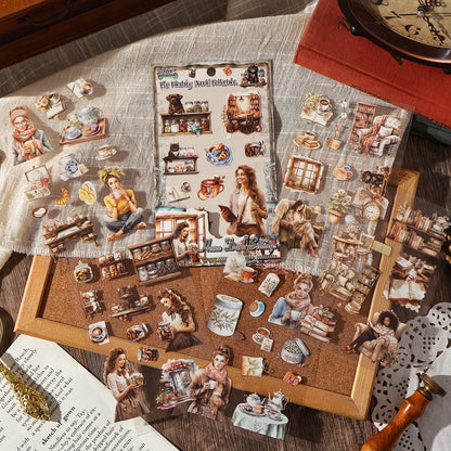 The World Collect Stamps Stickers 6pcs