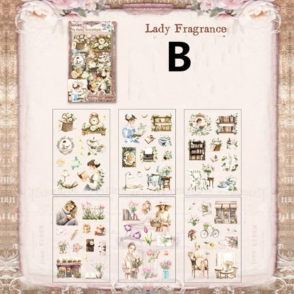 The World Collect Stamps Stickers 6pcs