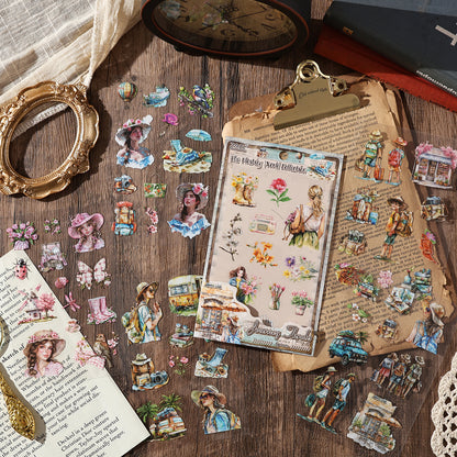 The World Collect Stamps Stickers 6pcs