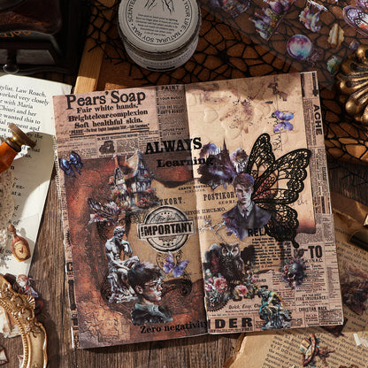 The World Collect Stamps Stickers 6pcs