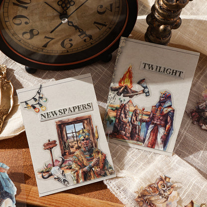 The World Collect Stamps Stickers 6pcs