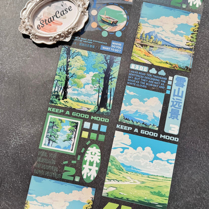 9.5cm*2m The World Tape