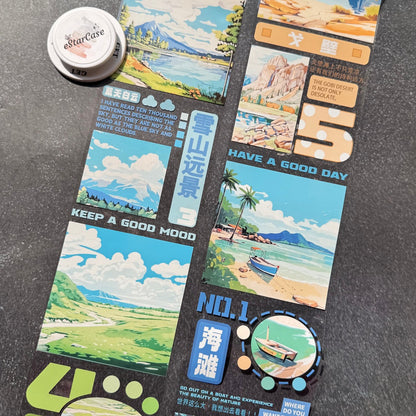 9.5cm*2m The World Tape