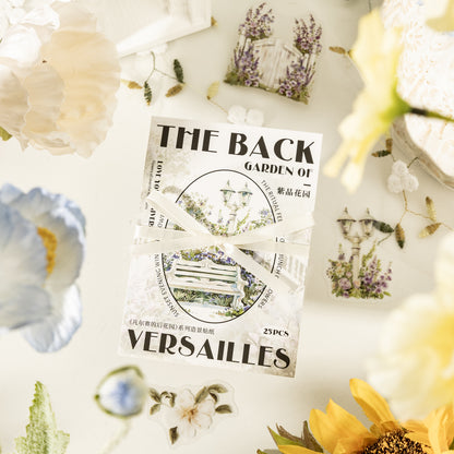 The back garden of Versailles Sticker 25pcs