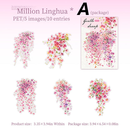 The Gentle Fall Sticker 10pcs
