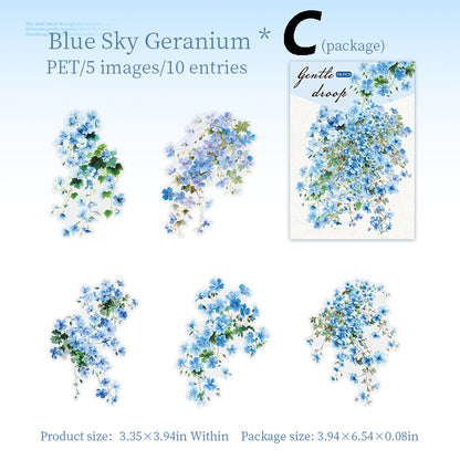 The Gentle Fall Sticker 10pcs