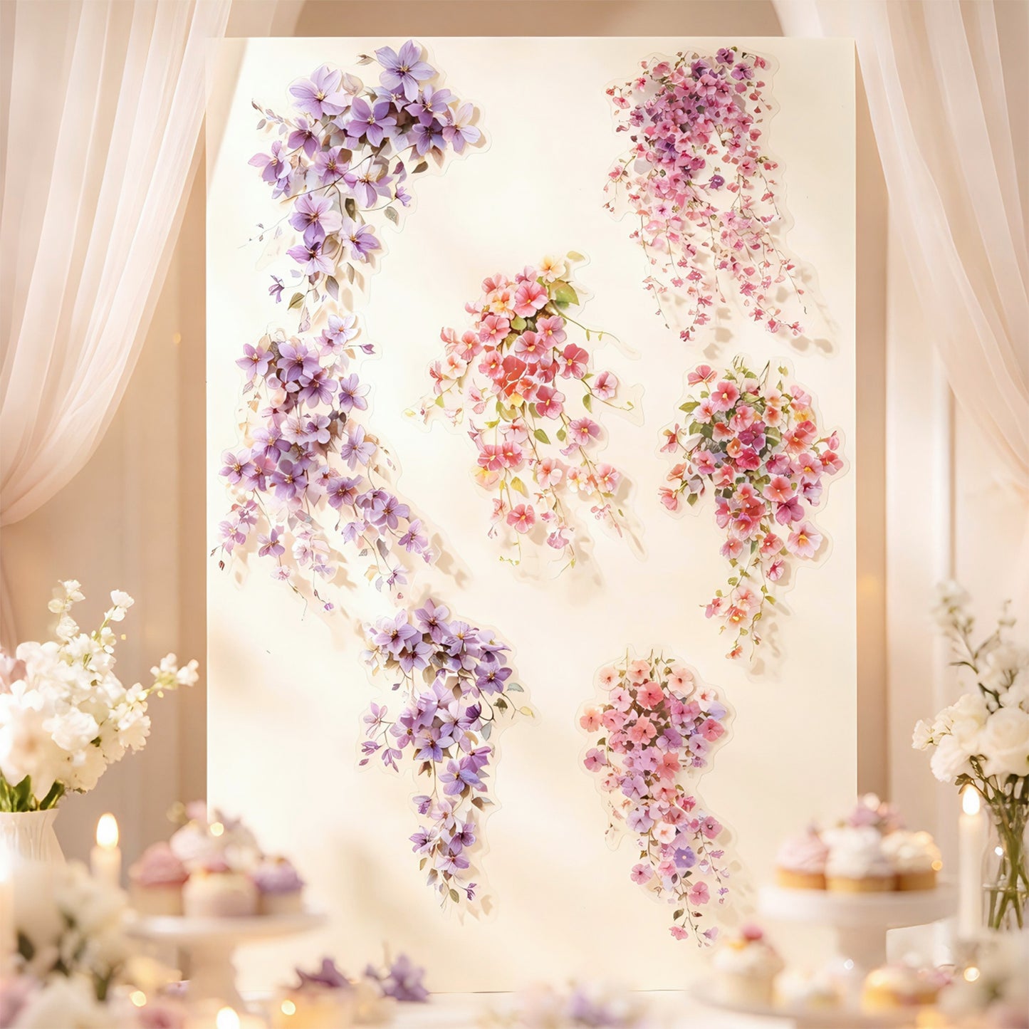 The Gentle Fall Sticker 10pcs