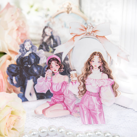 The morning light makeup Sticker 15pcs