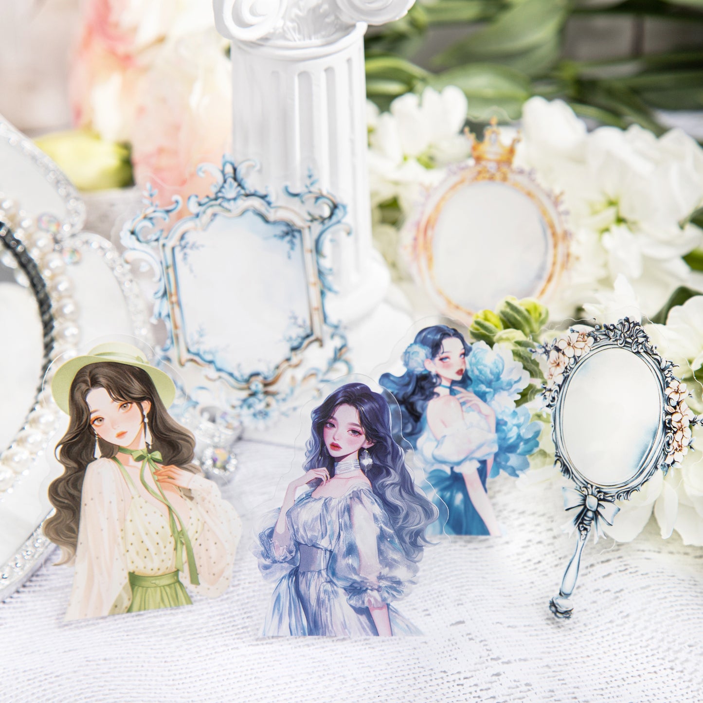 The morning light makeup Sticker 15pcs