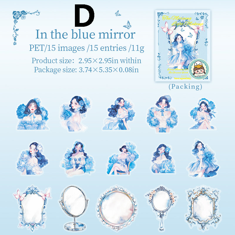 The morning light makeup Sticker 15pcs
