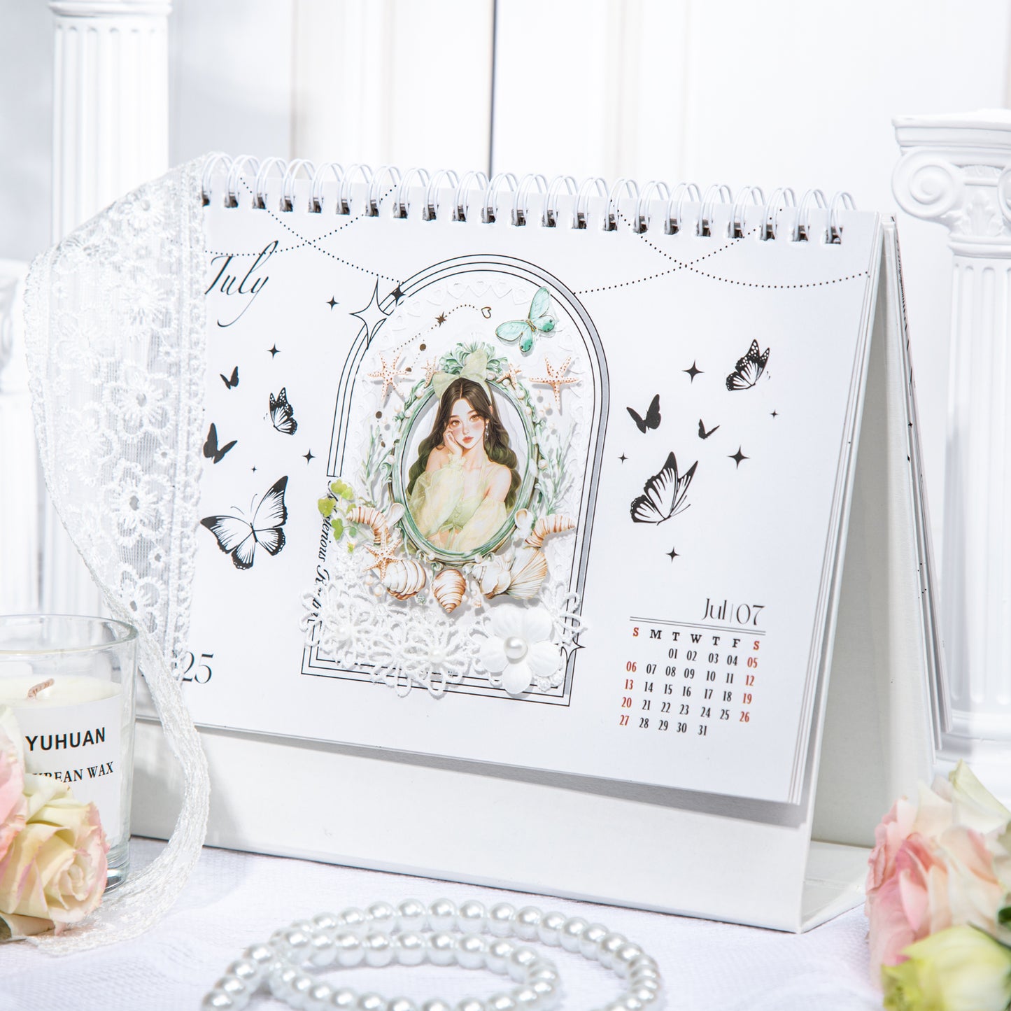 The morning light makeup Sticker 15pcs