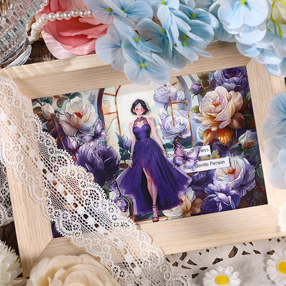 The roses are in Bloom Sticker 4pcs