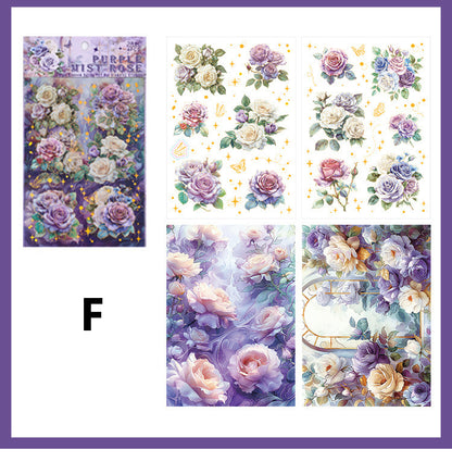 The roses are in Bloom Sticker 4pcs