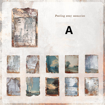 The Rust Seal Is Eroded Sticker 10pcs