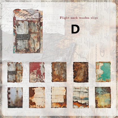 The Rust Seal Is Eroded Sticker 10pcs