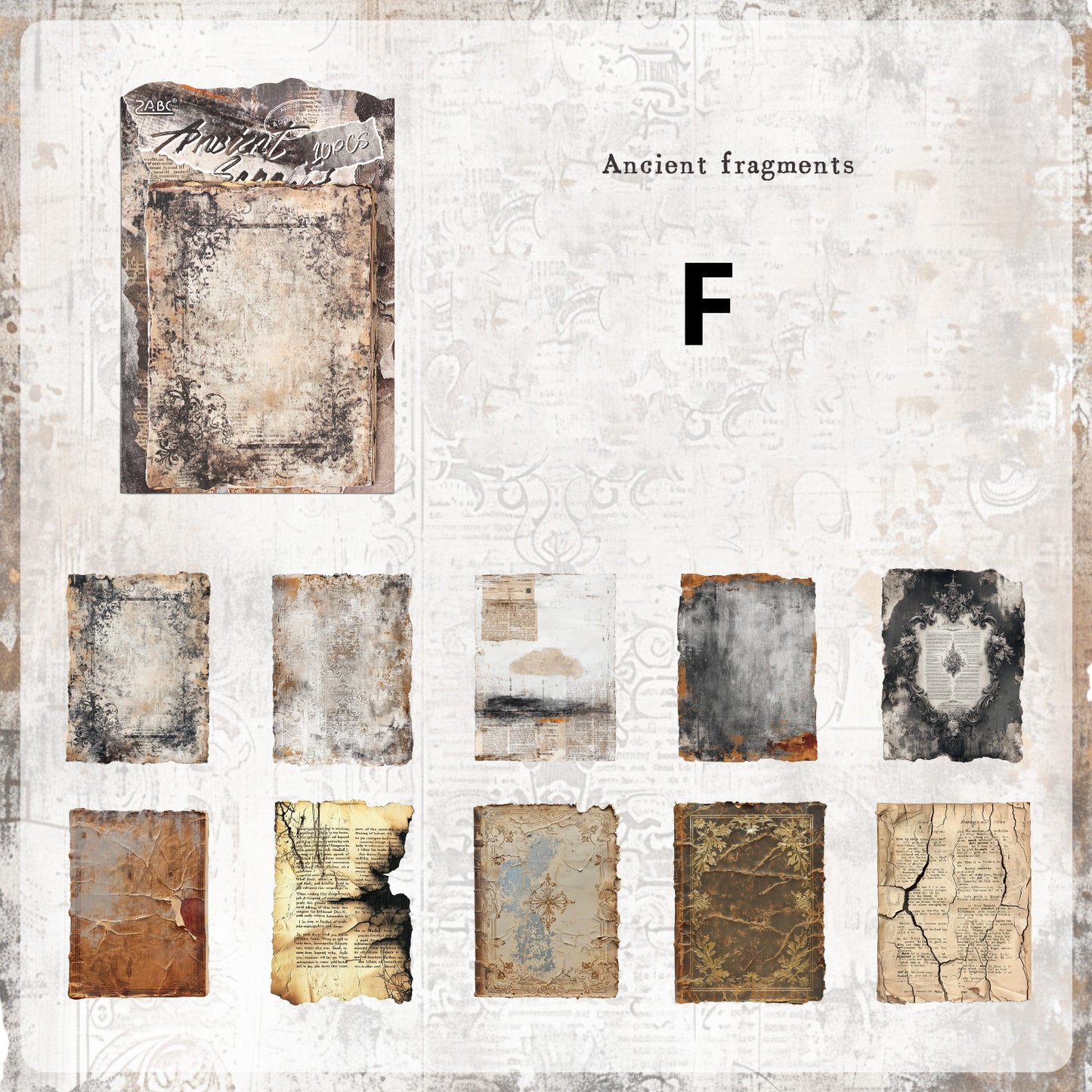 The Rust Seal Is Eroded Sticker 10pcs