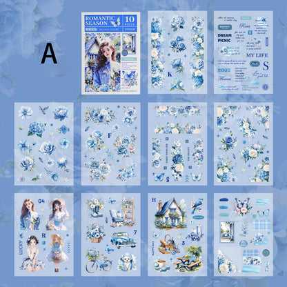 The Season of Romance Sticker 10pcs