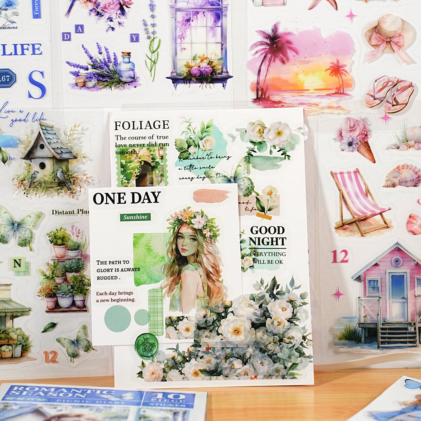 The Season of Romance Sticker 10pcs