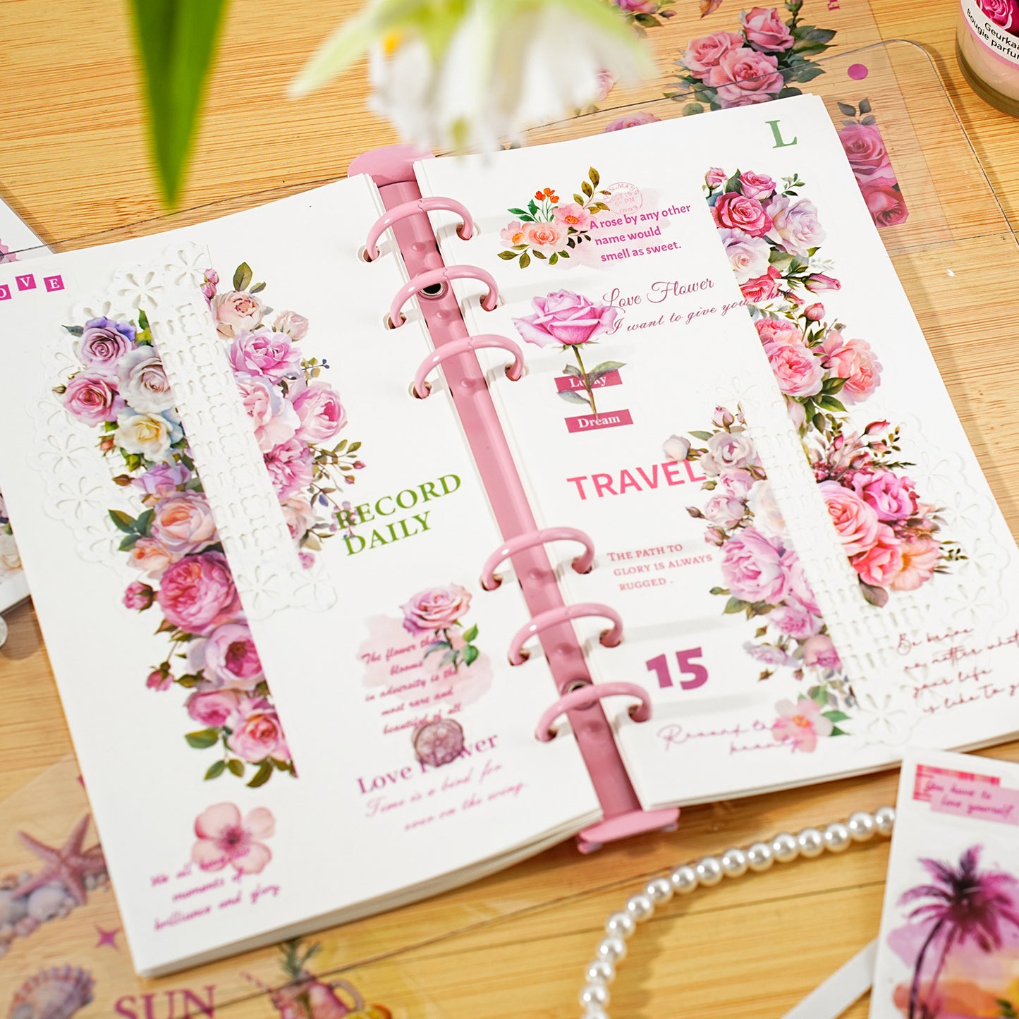 The Season of Romance Sticker 10pcs