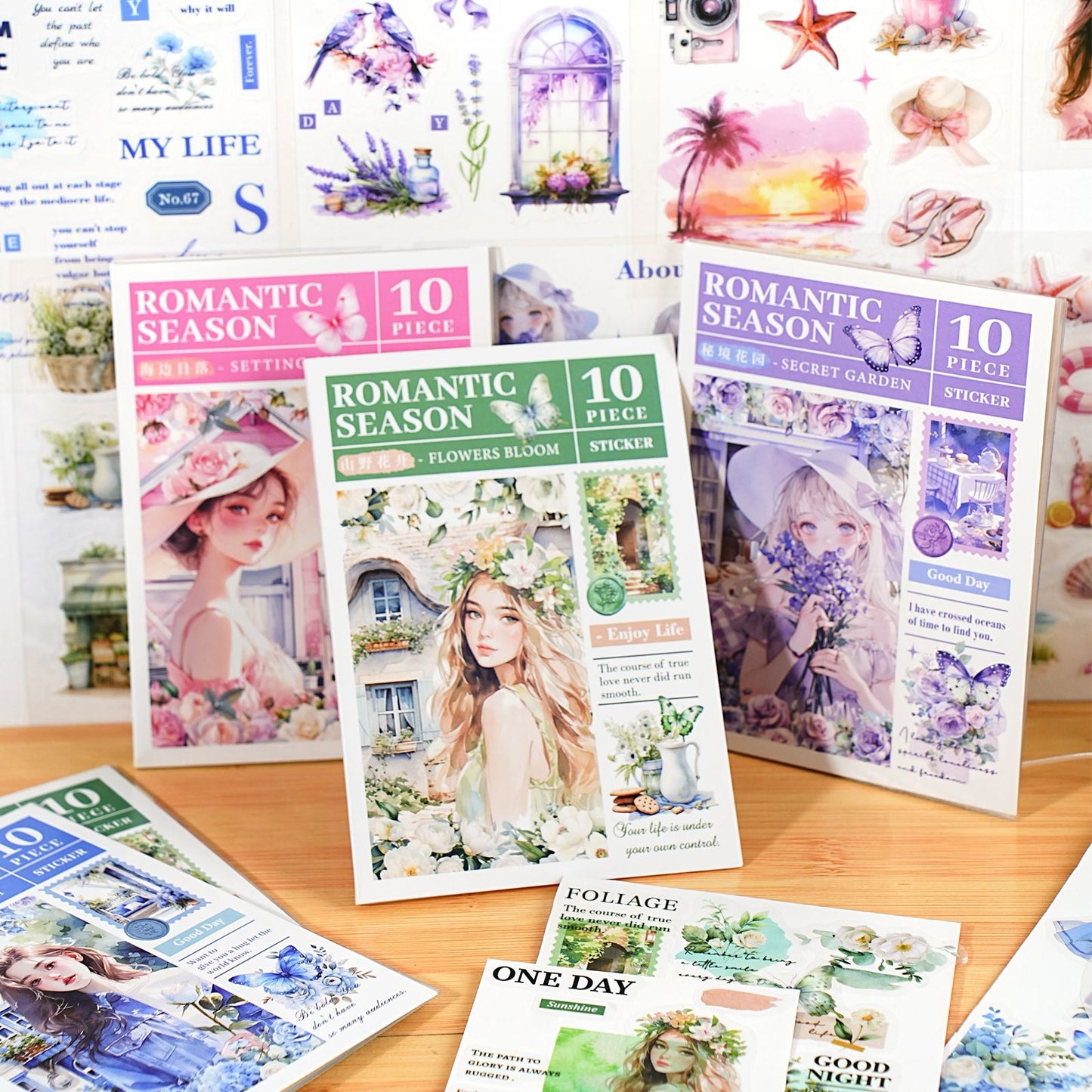 The Season of Romance Sticker 10pcs