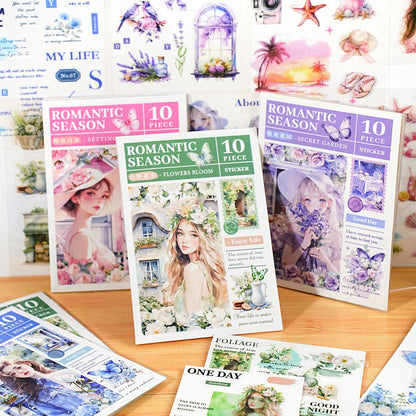 The Season of Romance Sticker 10pcs