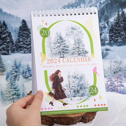 The Shadows of Trees In The Snow Sticker 20pcs
