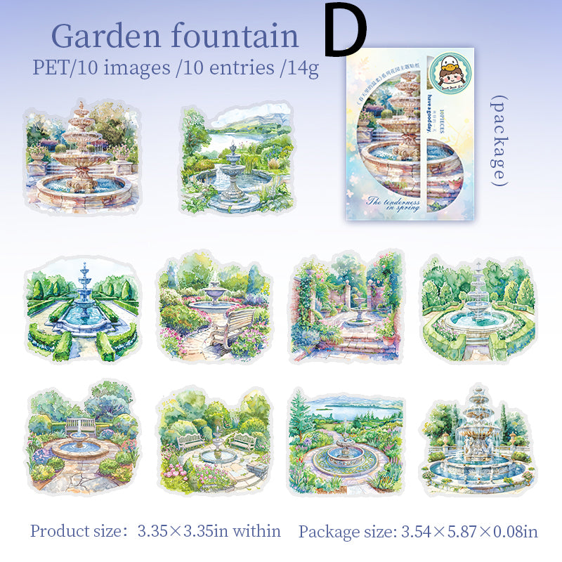The Tenderness of Spring Sticker 10pcs