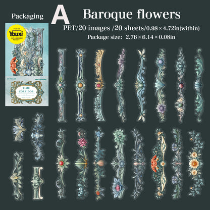 Time Corridor Sticker 20pcs