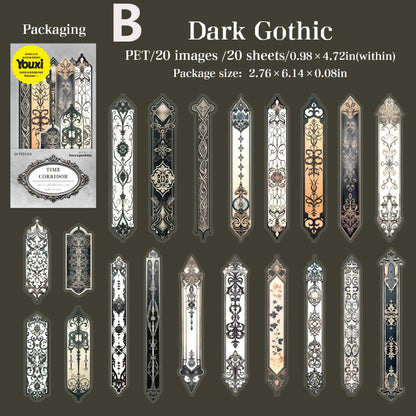 Time Corridor Sticker 20pcs