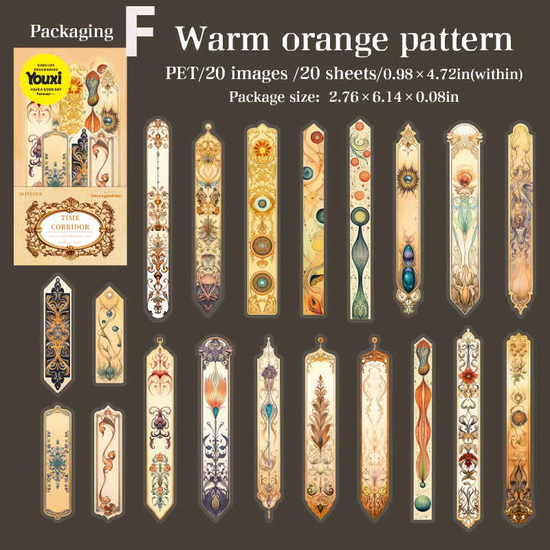 Time Corridor Sticker 20pcs