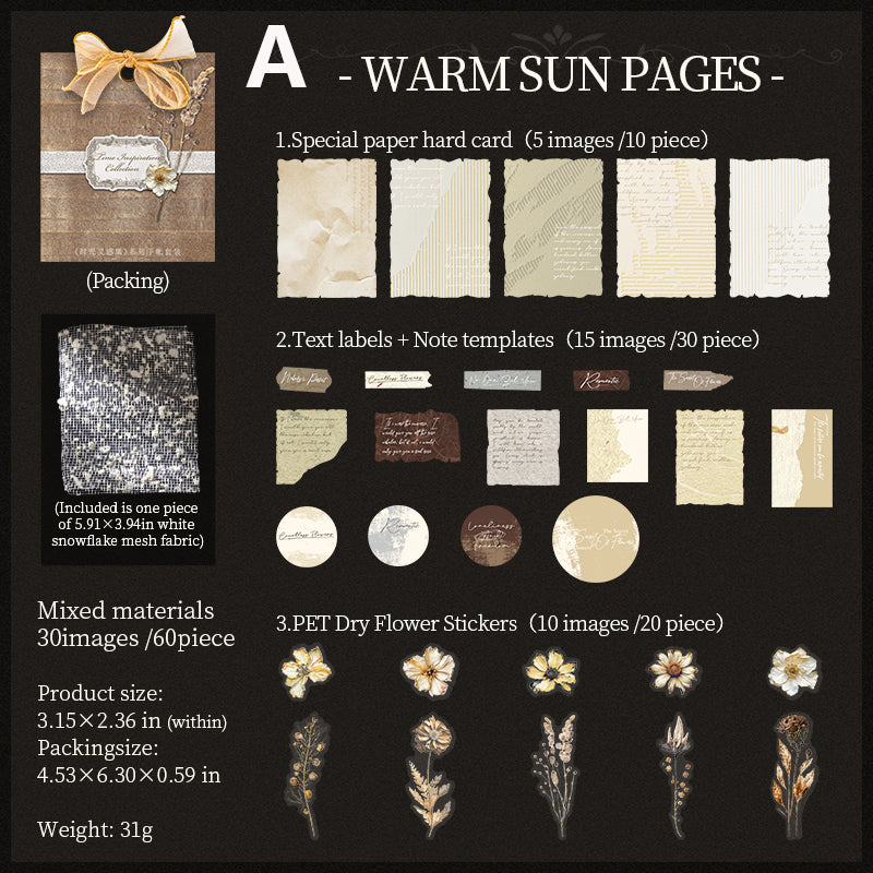 Time Inspiration Collection 60pcs