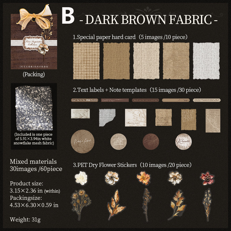 Time Inspiration Collection 60pcs