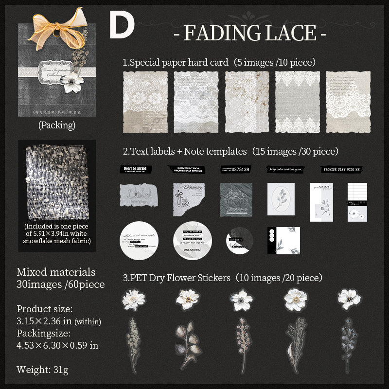 Time Inspiration Collection 60pcs