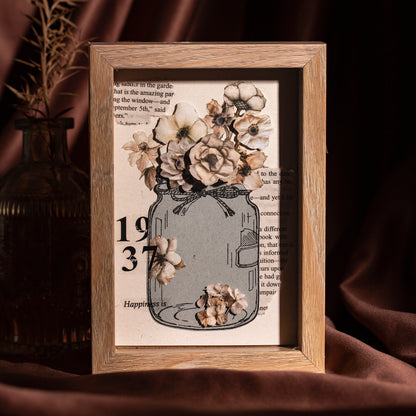 Time Picking Flower Stickers 25pcs