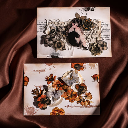 Time Picking Flower Stickers 25pcs